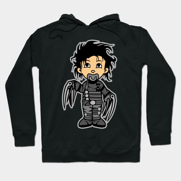 Scissorhands baby Hoodie by Yolanda84